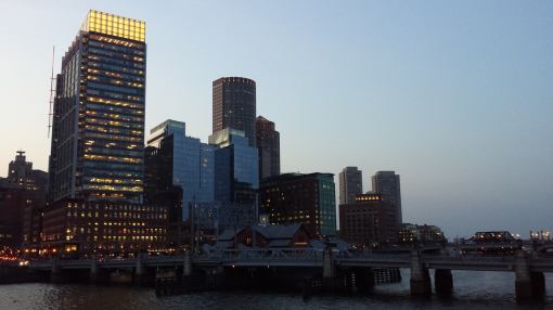 Where we started: Downtown Boston. 